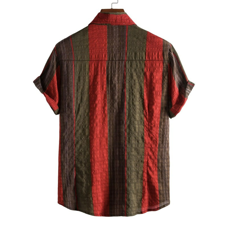 Vīriešu apģērbs, 2022. gada vasara, jauni vīriešu krekli ar īsām piedurknēm, apdrukāti krekli vīriešu havajiešu krekli Camisas Para Hombre