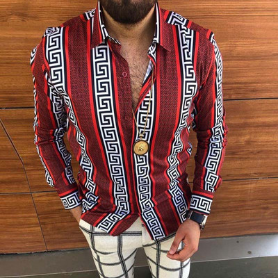 Nauji Poker print vyriški marškiniai ilgomis rankovėmis vyriški laisvalaikio marškinėliai Havajų marškinėliai vyriški Kardiganas rudeniniai marškinėliai M-3XL Vyriški viršutiniai marškinėliai įvairių spalvų