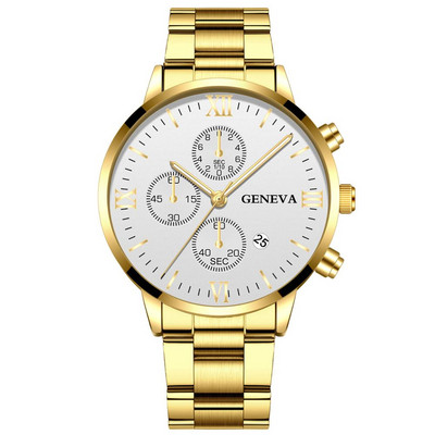 reloj hombre modni muški satovi luksuzni kvarcni ručni sat od nehrđajućeg čelika muški poslovni ležerni kalendarski sat relogio masculino