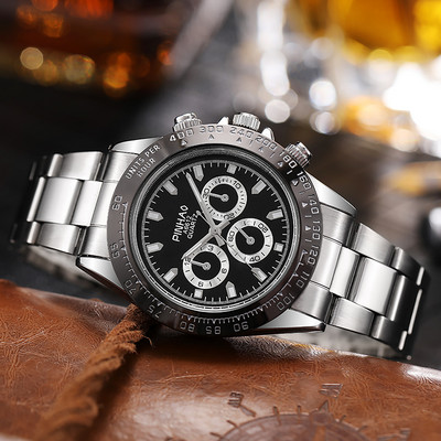 Jauni modes nerūsējošā tērauda vīriešu pulksteņi kvarca luksusa zīmola augstākās kvalitātes rokas pulkstenis Relogio Masculino Montre Homme Saat pulkstenis