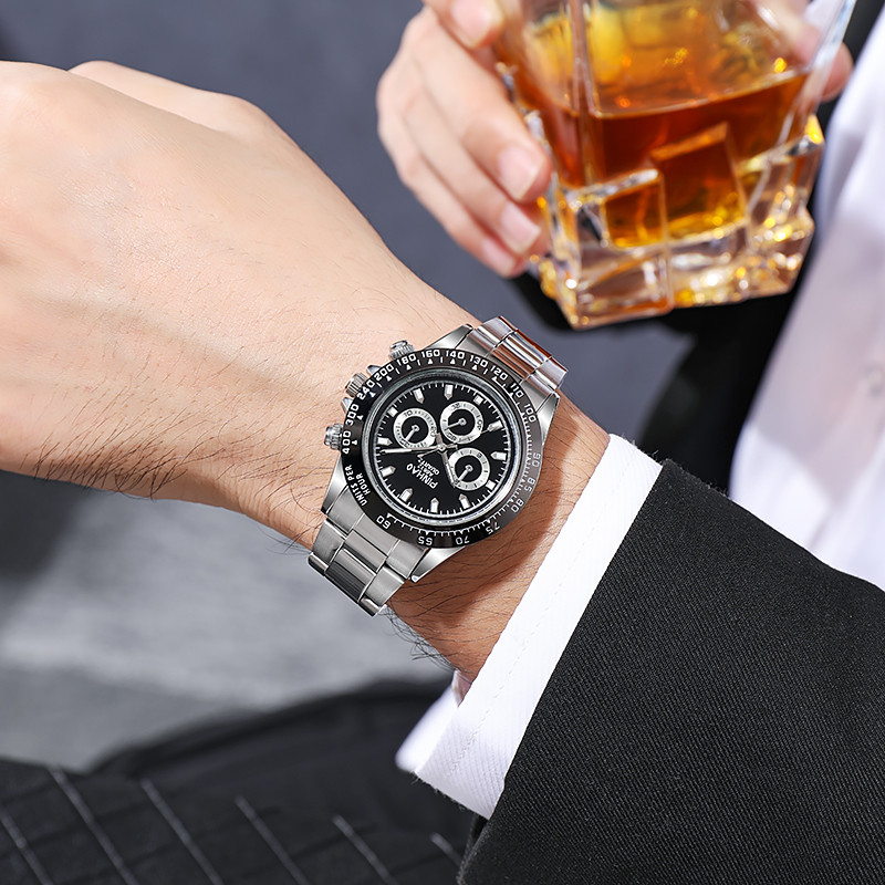 Jauni modes nerūsējošā tērauda vīriešu pulksteņi kvarca luksusa zīmola augstākās kvalitātes rokas pulkstenis Relogio Masculino Montre Homme Saat pulkstenis