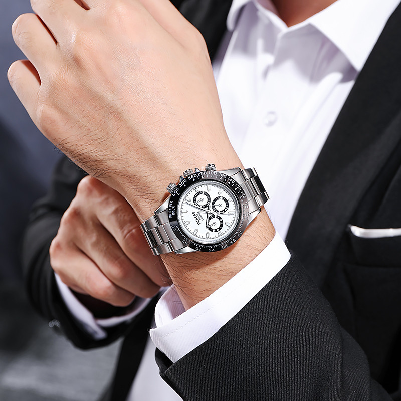 Jauni modes nerūsējošā tērauda vīriešu pulksteņi kvarca luksusa zīmola augstākās kvalitātes rokas pulkstenis Relogio Masculino Montre Homme Saat pulkstenis