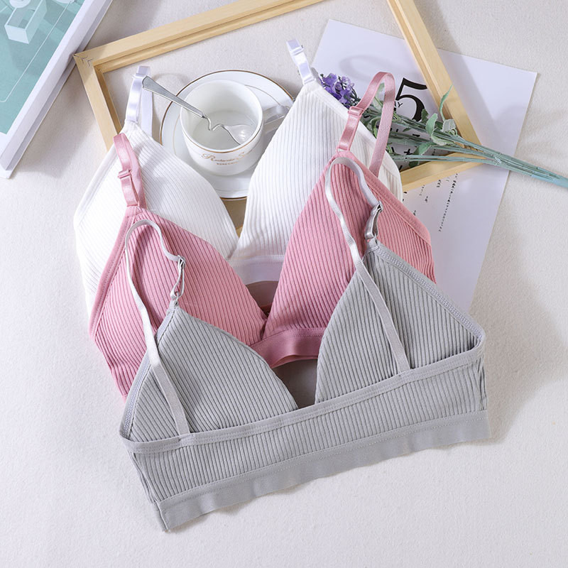 Sieviešu jogas sporta krūšturi Triangle Cup Apakšveļa Sieviešu elpojoša ietīta caurule Top Sexy Beauty Regulējama Sling Krūštura veste