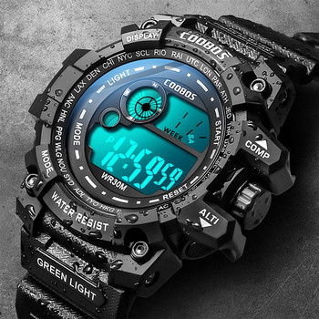 Ανδρικό ρολόι Sport Παιδικά ρολόγια Ψηφιακό Led λουράκι σιλικόνης 30M αδιάβροχο ρολόι καρπού Μόδα Ανδρικό Γυναικείο Unisex Ρολόι Montre Femme