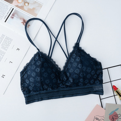 Beauty Back Seksi grudnjak Ženski grudnjak bez čipke Push up donje rublje Podstavljene ženske tanke naramenice Mekano donje rublje