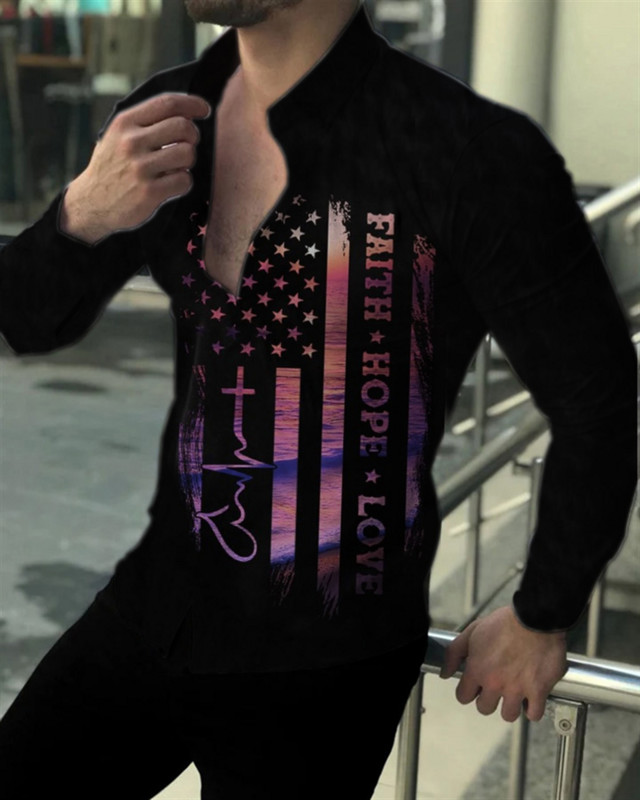 2023. gada vīriešu krekls, uzvalks ar atloku, uzvalks ar garām piedurknēm ar pogām.