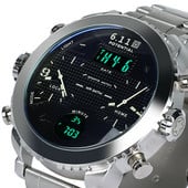 Нов голям мъжки часовник спортен кварцов мъжки ръчен часовник кварцов черен LED дигитален спортен часовник мъжки Relogio Masculino с кутия