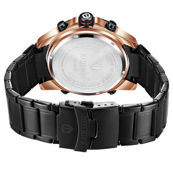 Αθλητικό ρολόι μόδας KADEMAN 2023 Ανδρικά ανδρικά ρολόγια ψηφιακά Quartz Κορυφαία μάρκα Πολυτελές αδιάβροχο Στρατιωτικό ρολόι χειρός από πλήρη χάλυβα