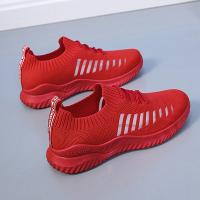 Sportska obuća za trčanje Ženske tenisice Bijelo ružičasto Žuto Crne cipele za slobodno vrijeme Tenis Lagane mrežaste modne Vulkanizirane cipele za košaricu Femme