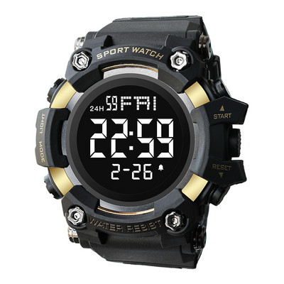 SHIYUNME muški digitalni sportski sat vodootporan štoperica odbrojavanje vremena alarm gumeni remen ručni sat za studente