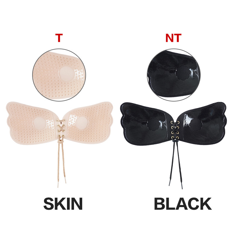 Bezšuvju bezvadu līmlentes krūšturis bez lencītēm Push Up sieviešu apakšveļa Seksīga apakšveļa bez aizmugures Silikona neredzamā bralette