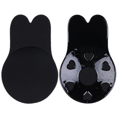 Moteriškos liemenėlės, skirtos lipnioms silikoninėms, be petnešėlių nematomos liemenėlės, daugkartinio naudojimo lipnios krūtinės pakeliamosios juostos Kawaii Rabbit liemenėlės pagalvėlės