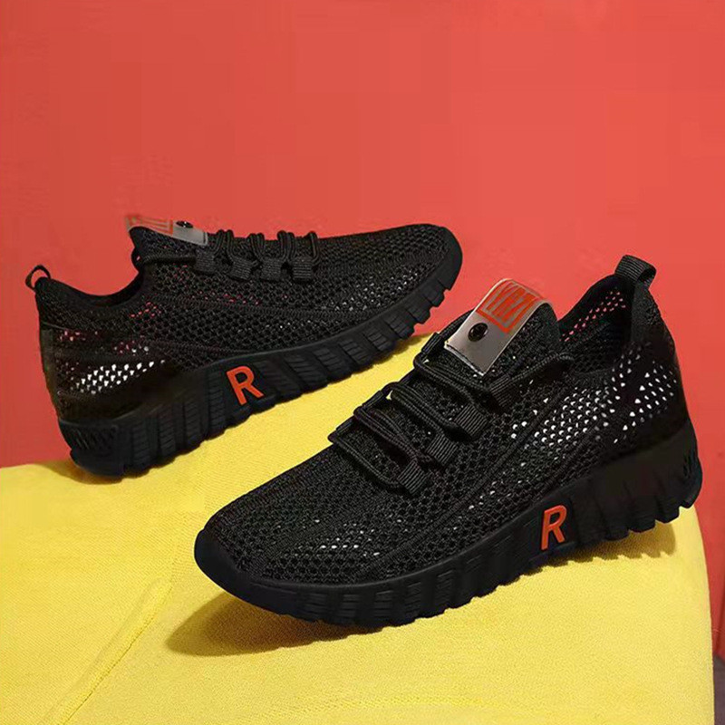 2022 m. Nauji laisvalaikio sportbačiai moteriški batai tinkliniai minkštu padu bėgimo batai platforma sportiniai batai moteriai Patogūs lengvi, kvėpuojantys batai