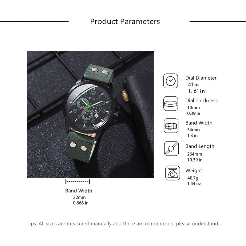 4db Órakészlet Üzleti karóra Férfi Sport Férfi Kvarc Karóra Férfi Alkalmi Óra relogio masculino