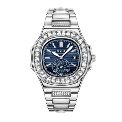 Vīriešu luksusa zīmola biznesa sporta pulksteņi mans neparastās modes eksakts kvarca tērauda pulkstenis vīriešiem rokas pulksteņu pasūtījumi reloj hombre