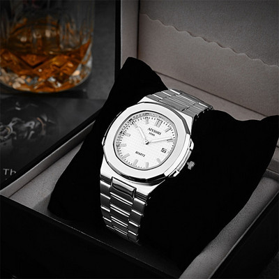 Ehtsa kaubamärgiga meeste käekell, roostevabast terasest käekell, võitmatu Noctilucent Function, meeste kõrgeim kell Relogio käekellale Man K269