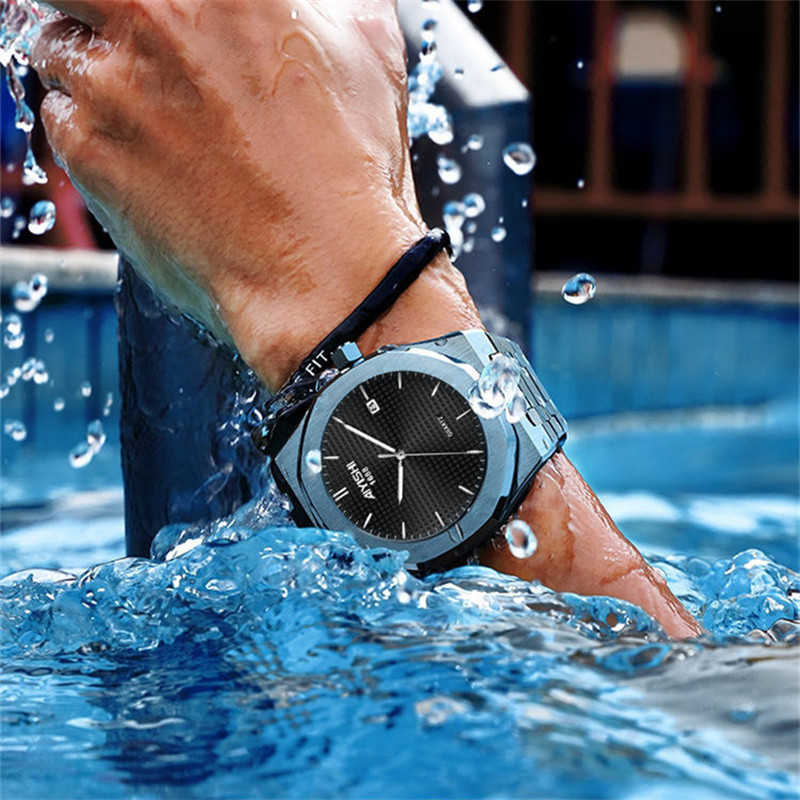 Ehtsa kaubamärgiga meeste käekell, roostevabast terasest käekell, võitmatu Noctilucent Function, meeste kõrgeim kell Relogio käekellale Man K269