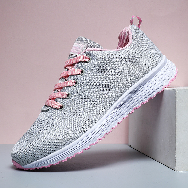 Naiste tossud, jooksujalatsid 2022, kevad ja sügis, uus mood, vabaaja pitsilised ja platvormkingad Naistele zapatillas mujer