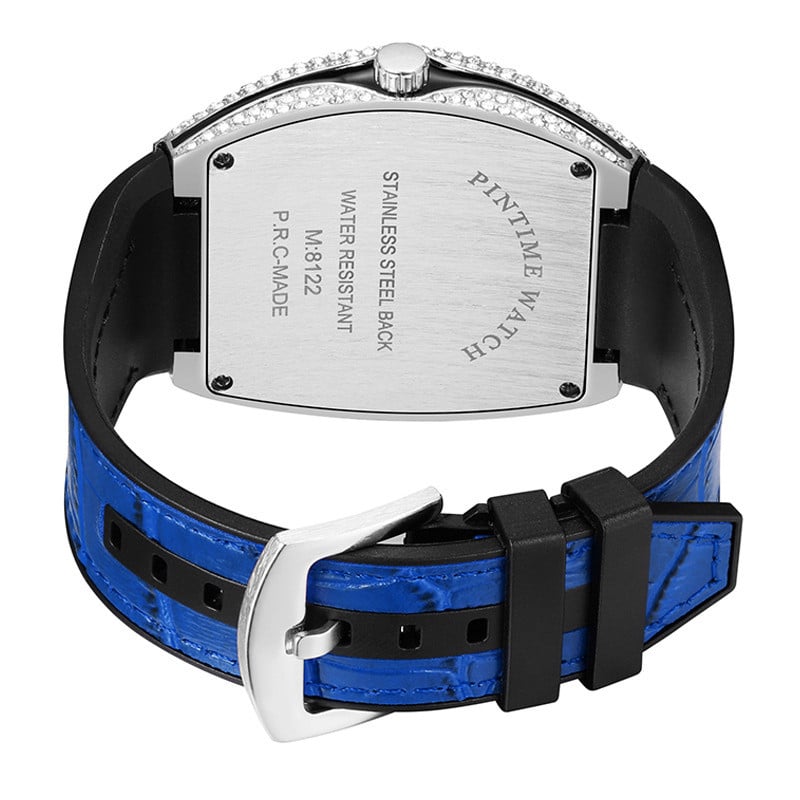 Luksuzni sat vrhunske marke za muškarce s klasičnim kućištem Tonneau s kalendarom Kvarcni sat za muškarce Muški sat Hombre Relogio Masculino Drop Shipping