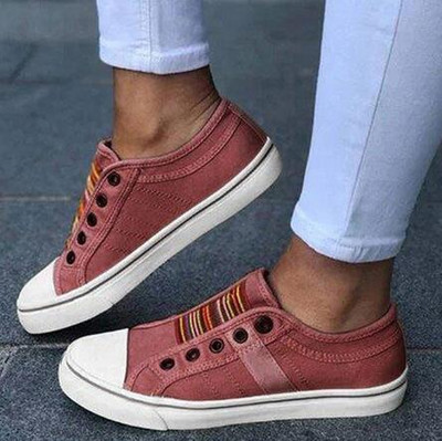 Greitas pristatymas, 2023 m. Moteriški vulkanizuoti sportbačiai, kvėpuojantys plokšti laisvalaikio batai, moteriški pavasario rudens drobė Zapatos Mujer 2020 m.