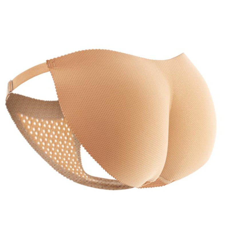 Sieviešu sūklis polsterētas viltotas dupša apakšbiksītes Gurnu sēžamvietas paceļama apakšveļa apakšā, push-up pielāgota siksna G-string bezšuvju bikini bikses