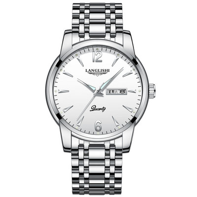 POEDAGAR 2021. gada jauni vīriešu pulksteņi Populārāko zīmolu gaismas ūdensnecaurlaidīgi nedēļas kalendārs ikdienas modes nerūsējošā tērauda kvarca rokas pulkstenis, dāvana