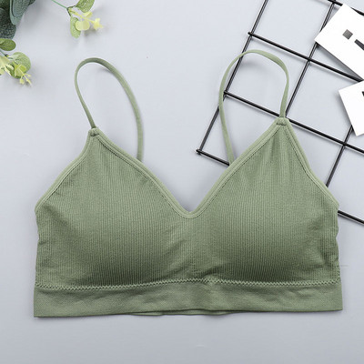 SVOKOR Push Up Solid Liemenėlė Elasting Gathering Bralette Summer Anti-light Korėjietiško stiliaus Wild Bra Tube Top Sexy Besiūlė liemenėlė be vielos