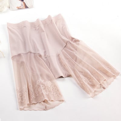 Sieviešu šorti zem svārkiem Drošības bikses Seksīgas mežģīnes pret berzi augšstilbiem ar augstu vidukli Bokserbiksītes Antifriction svārki šorti