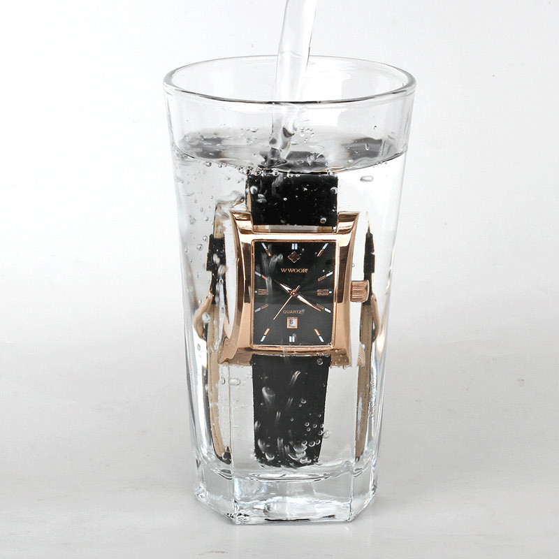 Meeste kellad 2022 Luksusbränd WWOOR klassikaline mood ehtsast nahast meeste randmekellad veekindlad meeste käekellad, meeste 2023