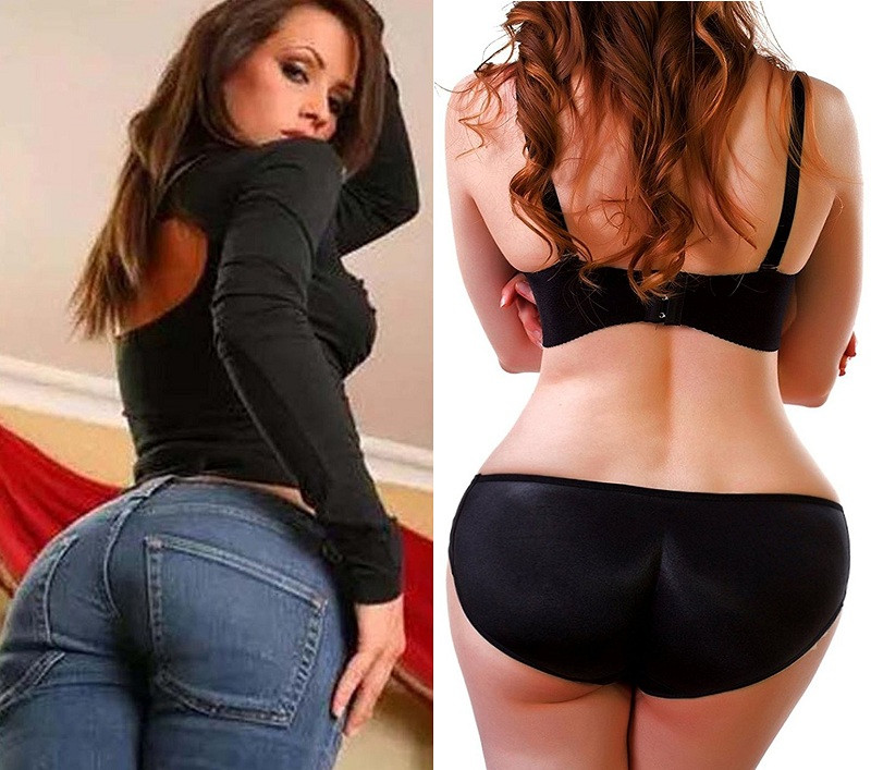 AfruliA bélelt bugyi alsónemű Butt Lifter Control Bugyi Deréktréner alakformáló női ruha Big Ass Hip Enhancer Shapwear