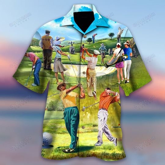 I'd Tap That Golf Havajų marškinėliai 3D Visur marginti Havajų marškinėliai Vyriški moteriški Harajuku laisvalaikio marškiniai Unisex