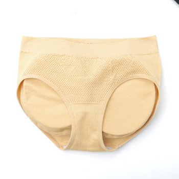 Дамски гъбени подплатени панталони с обилни задни части Дамски Push Up гащи със средна талия Бельо Фалшиво дупе Повдигане на бедрата