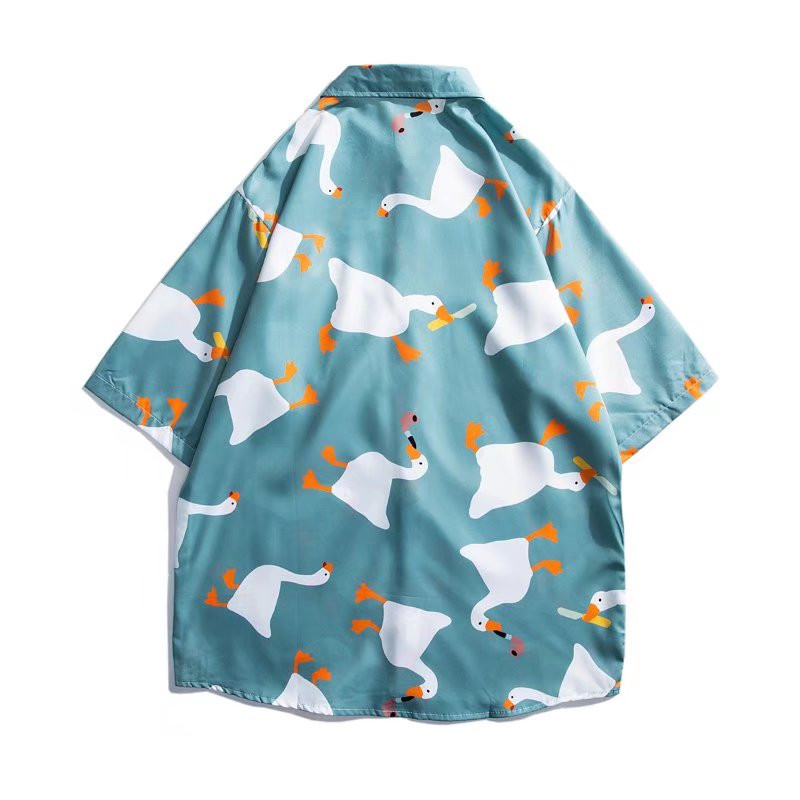 2022 m. vasaros vyriški marškiniai Korano mados Harajuku marškiniai trumpomis rankovėmis Vyriški laisvalaikio vyriški drabužiai Trend Streetwear Animaciniai marškinėliai Vyriški