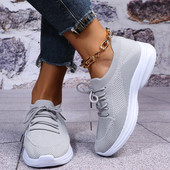 Modes sieviešu apavi Ikdienas platformas kedas Elpojošas, neslīdošas šņorējamas kurpes Vulkanizētas kurpes Liela izmēra 35–44