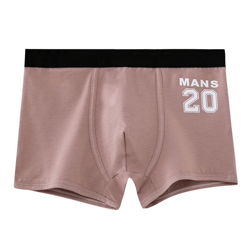 Bokserbikses Kokvilnas Vīriešu Biksītes Vidēji Viduklis Četri Bokseršorti Jauniešu Vīriešu Peldēšana Zem Biksītēm Vīriešu Modes Apakšveļa