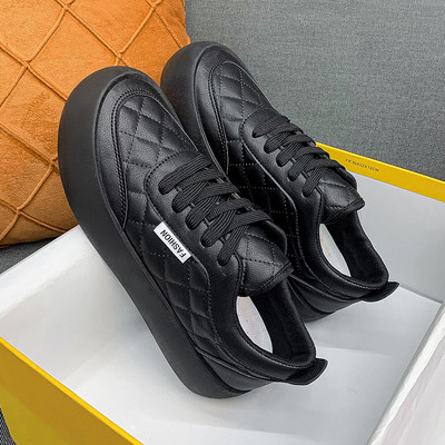 Női Lapos Oxford Cipők Új tavaszi Őszi All Match Vulkanizált divatcipők Tervezői Fűzős Futó Séta Cipők