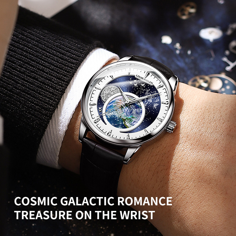 2023 Starry Sky Luminous Ανδρικά ρολόγια Creative Dial Πολυτελές ρολόι ανδρικό ρολόι χειρός Quartz Ρολόγια χειρός από ανοξείδωτο ατσάλι relogio