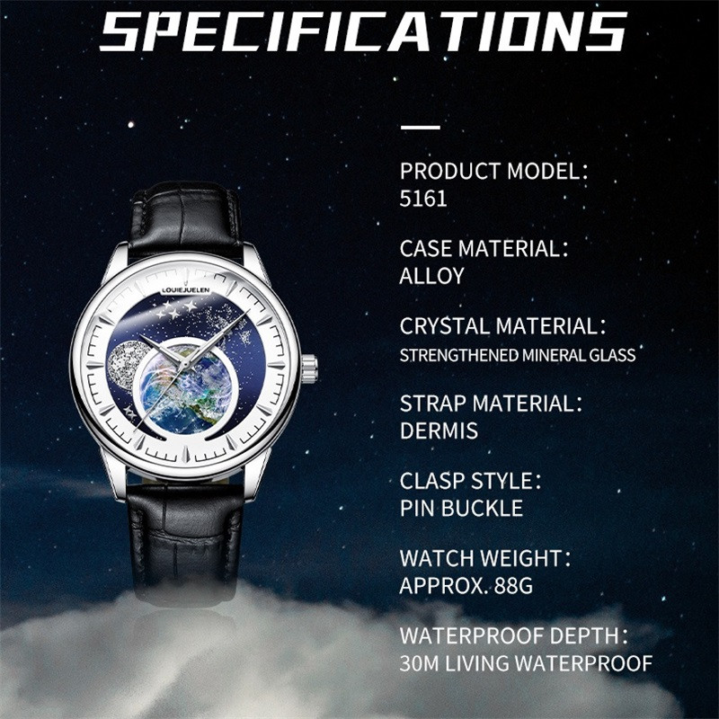 2023 Starry Sky Luminous Ανδρικά ρολόγια Creative Dial Πολυτελές ρολόι ανδρικό ρολόι χειρός Quartz Ρολόγια χειρός από ανοξείδωτο ατσάλι relogio