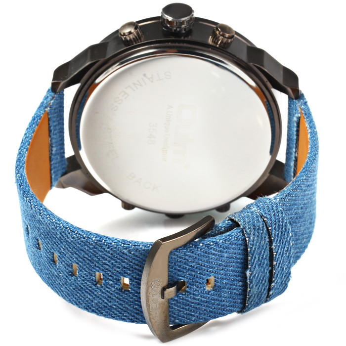 5,6 cm foršs, liels vīriešu pulksteņi vīriešu pulksteņi. Luksusa zīmols OULM Kvarca pulkstenis vīriešiem Dual Times Military relogio masculino Vīriešu pulkstenis