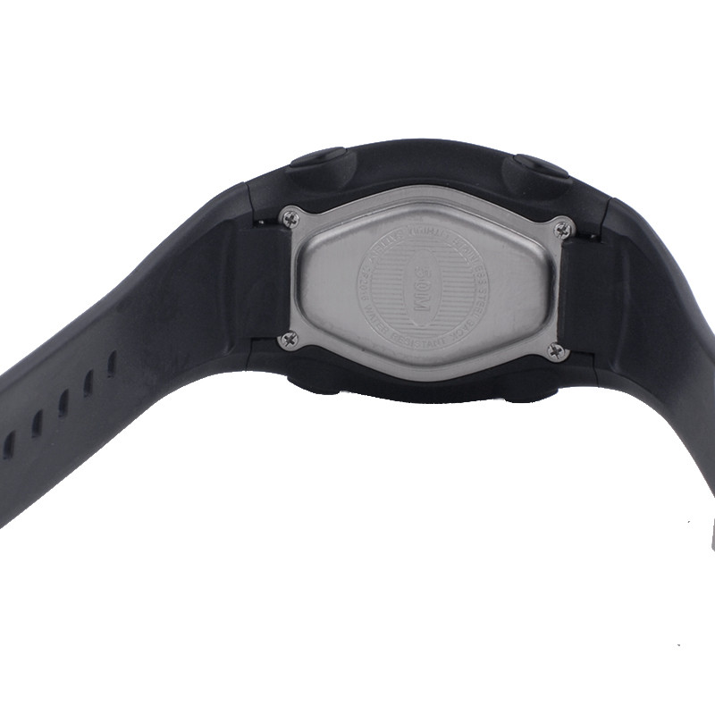 GOLDEN 2023 jauns vīriešu sporta pulkstenis, atpakaļskaitīšanas LED digitālais studentu hronometrs, ūdensizturīgs 50 m peldēšanai, niršanas modinātājs, PU siksniņa BW