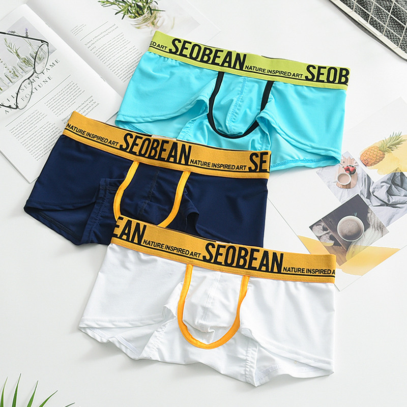 Uus seksikas meeste aluspesu Bokser hingav võrgust bokserid meeste aluspüksid cueca peenis meeste aluspüksid meeste kohvrid