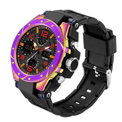 SANDA 2023 luxus férfi karórák sport katonai karóra többszínű 50M vízálló kvarc óra férfiaknak óra Relogio Masculino