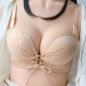 Σέξι γυναικεία εσώρουχα Bralette Push Up Σουτιέν Δωρεάν Αόρατο σουτιέν Τοπ εσώρουχα δαντέλα χωρίς ραφή Αντιολισθητική σουτιέν