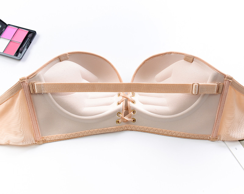Σέξι γυναικεία εσώρουχα Bralette Push Up Σουτιέν Δωρεάν Αόρατο σουτιέν Τοπ εσώρουχα δαντέλα χωρίς ραφή Αντιολισθητική σουτιέν