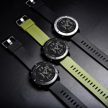 Мъжки часовник Военен водоустойчив SYNOKE Спортен часовник Армейски LED цифров хронометър за китка за мъжки часовници relogio masculino