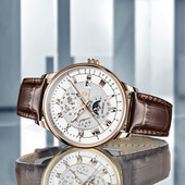 Madingi vyriški laikrodžiai Populiariausi prekės ženklo prabangūs mažo ciferblato dekoravimo data kvarcinis laikrodis vandeniui atsparus švytintis odinis sportinis vyriškas rankinis laikrodis