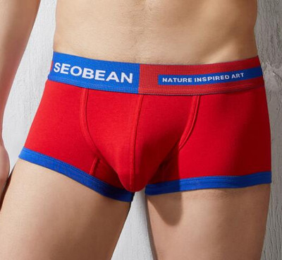 Ανδρικό βαμβακερό μπόξερ σορτς Σέξι εσώρουχα ropa εσωτερικά hombre Άνδρας Intimates Ανδρικό χρώμα σώβρακο calecon homme boxer