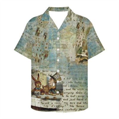 Didelio dydžio marškinėliai trumpomis rankovėmis Viking Clothing Vintage Polinezijos gėlių raštais Tribal Island Top laisvi per dideli marškinėliai