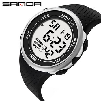 SANDA Fashion Outdoor Ψηφιακό Ρολόι Wrist Fashion Sport Ρολόγια Ανδρικό Ξυπνητήρι Chrono 5Bar Αδιάβροχο ρολόι reloj hombre 1251