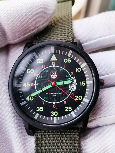 1963 Ρολόι Quartz Multi-function Pilot 1963 Chronometer Flight Aviation Military Tough Guy Writer Clock Personality Sports Star